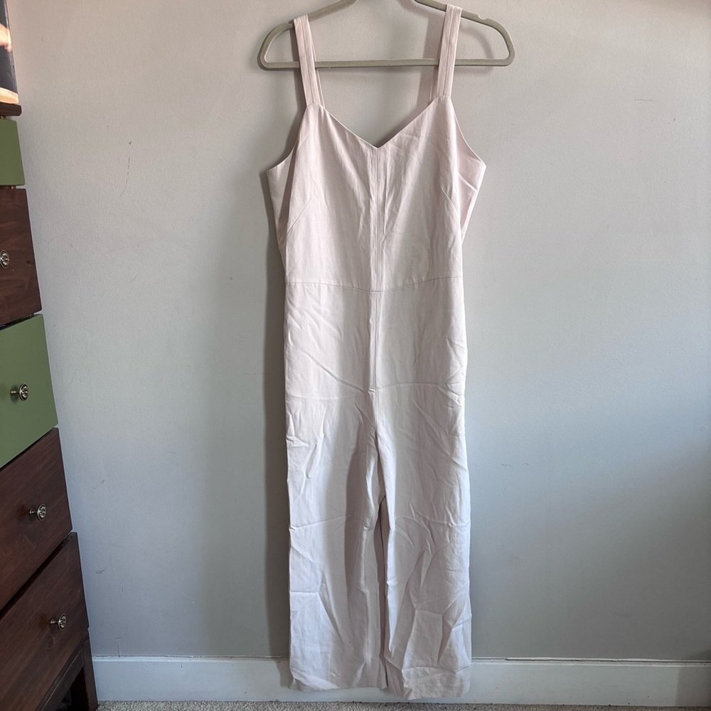 Everlane Cream Jumpsuit